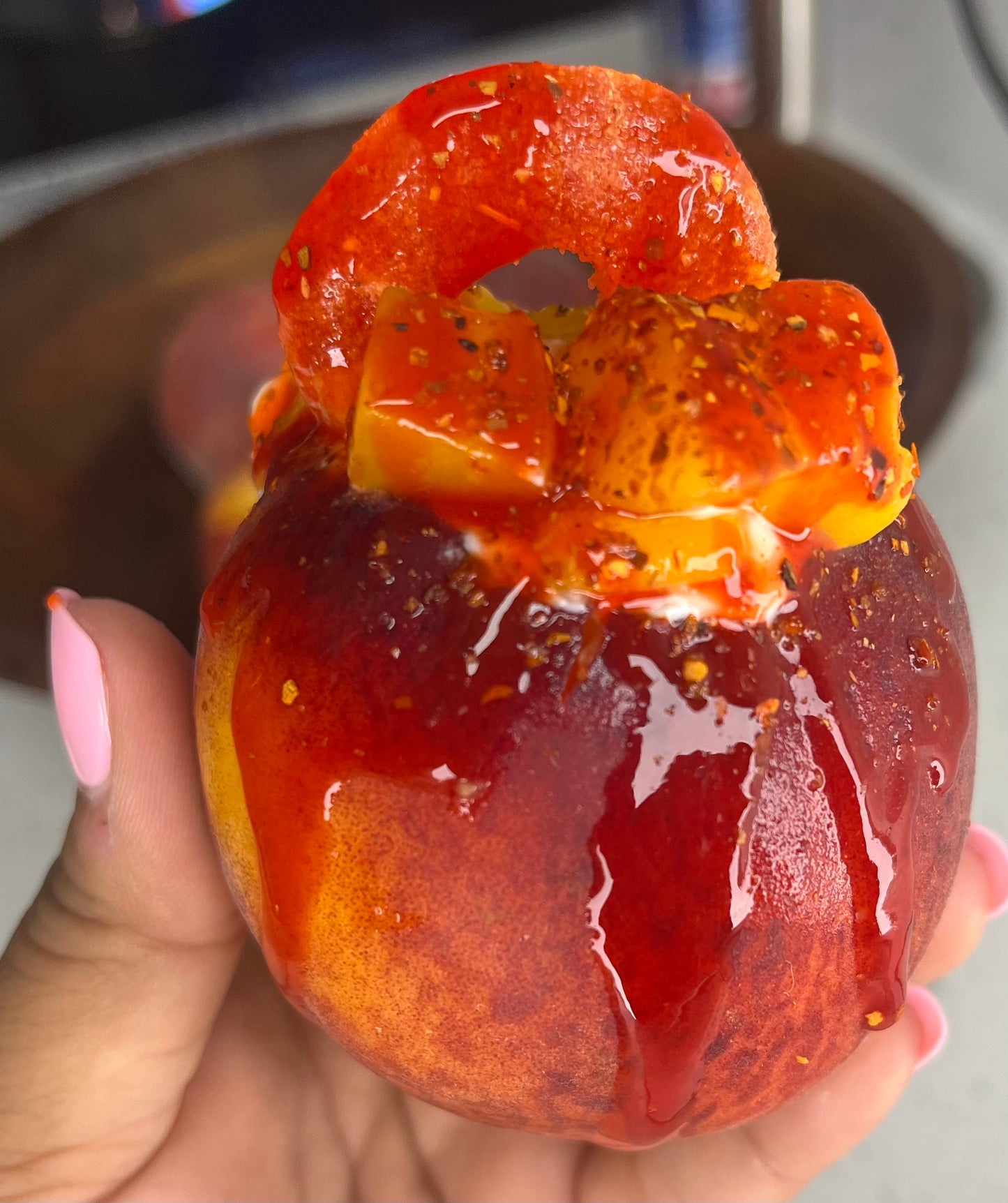 Stuffed Peach