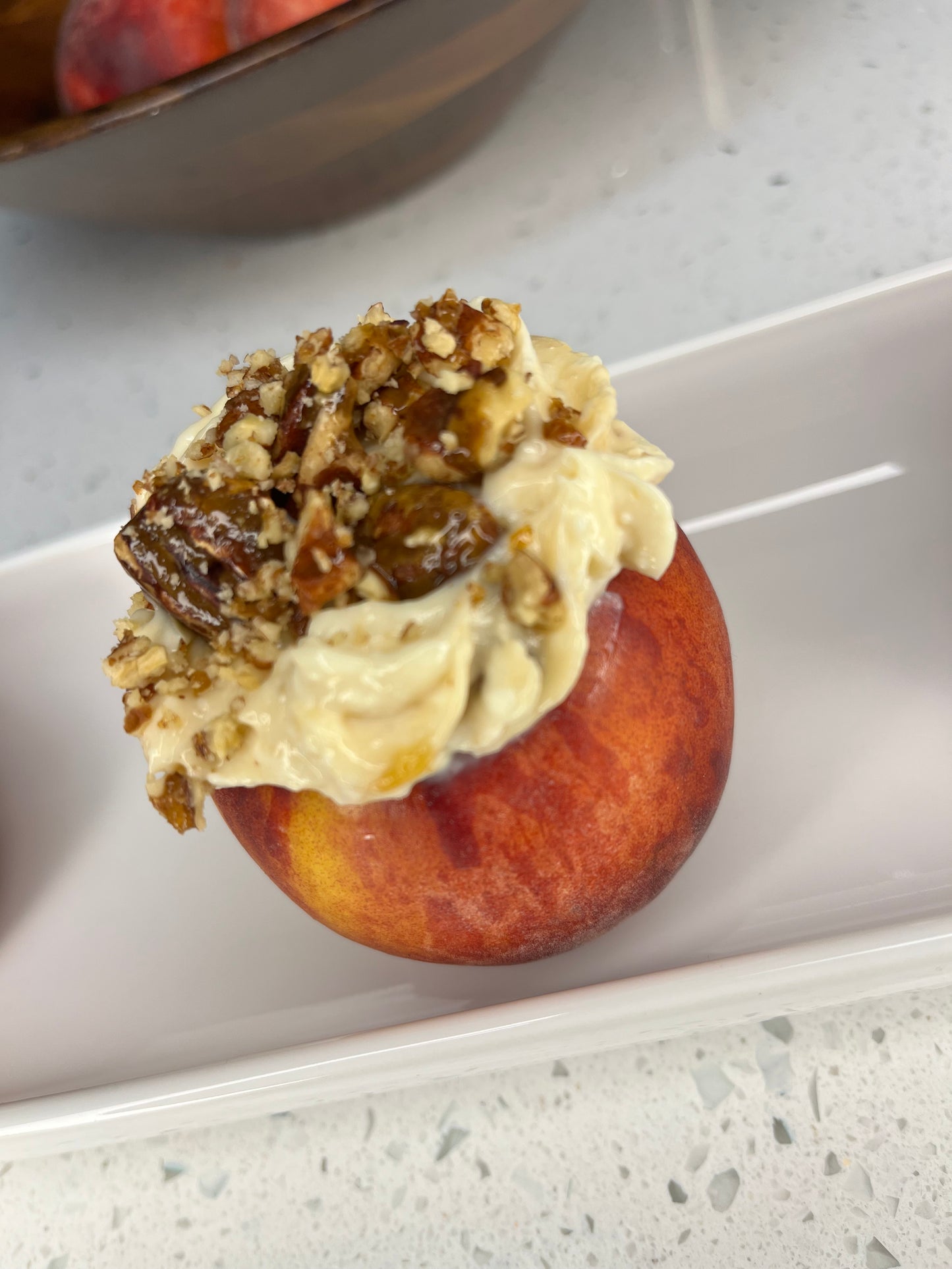 Stuffed Peach